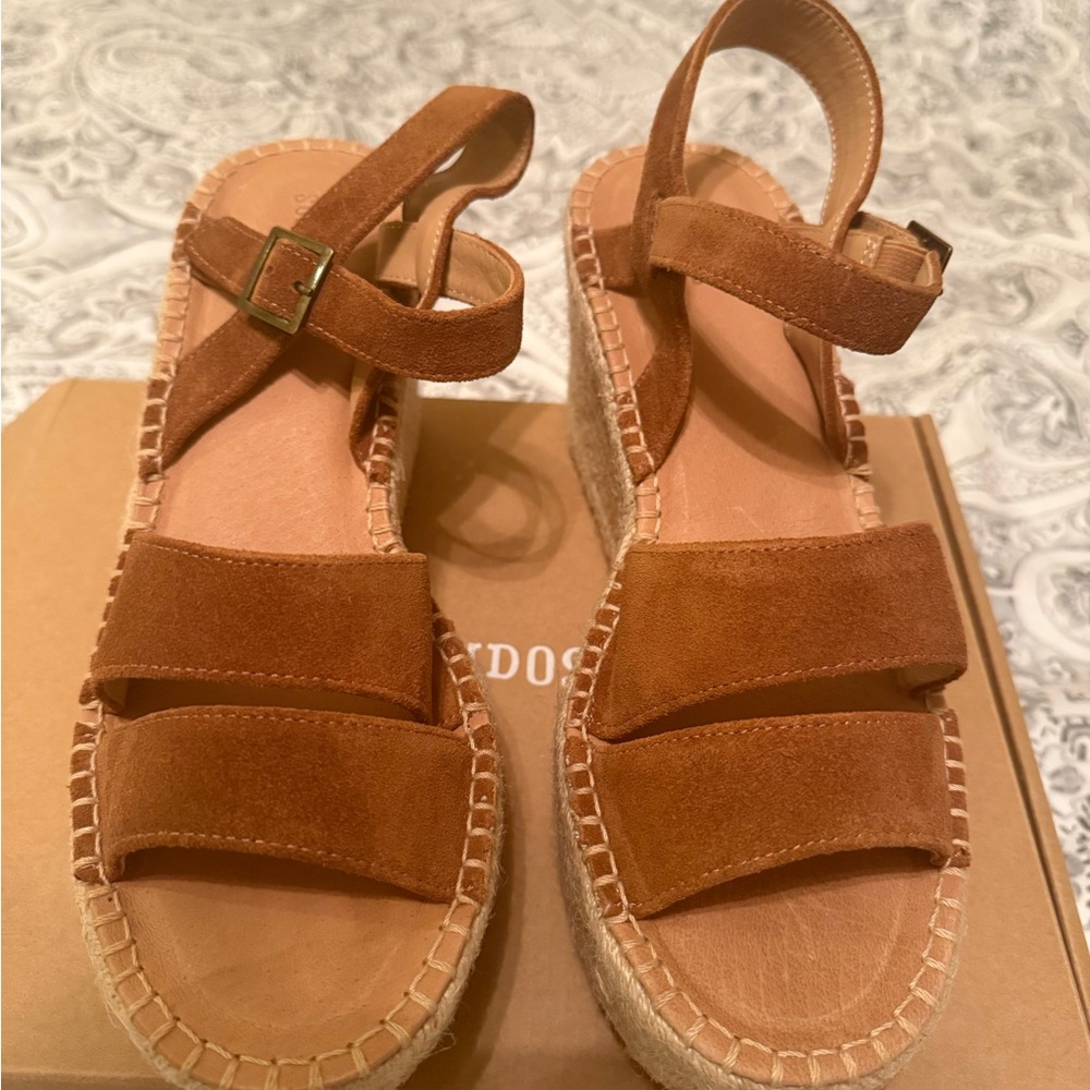 Brand New Size 10 Soludos platform espadrilles sandals - Picture 5 of 7